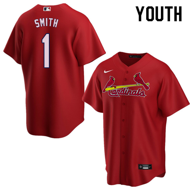 Nike Youth #1 Ozzie Smith St.Louis Cardinals Baseball Jerseys Sale-Red
